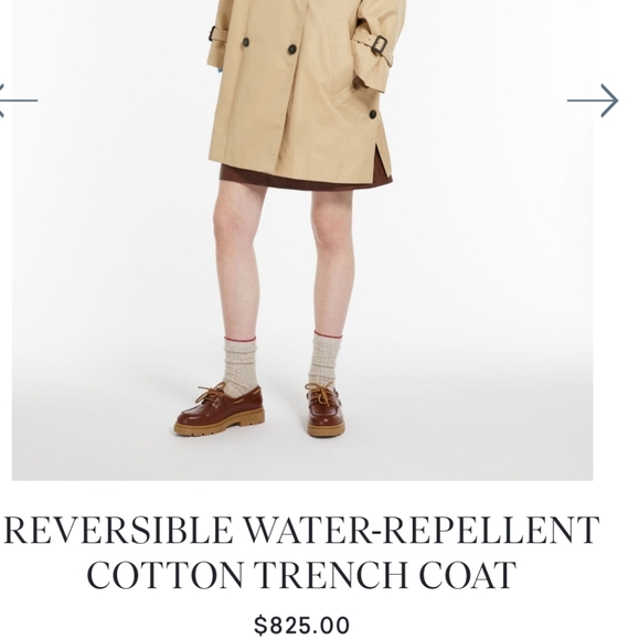 💥Weekend MaxMara Cotton Trench Coat - Picture 17 of 17